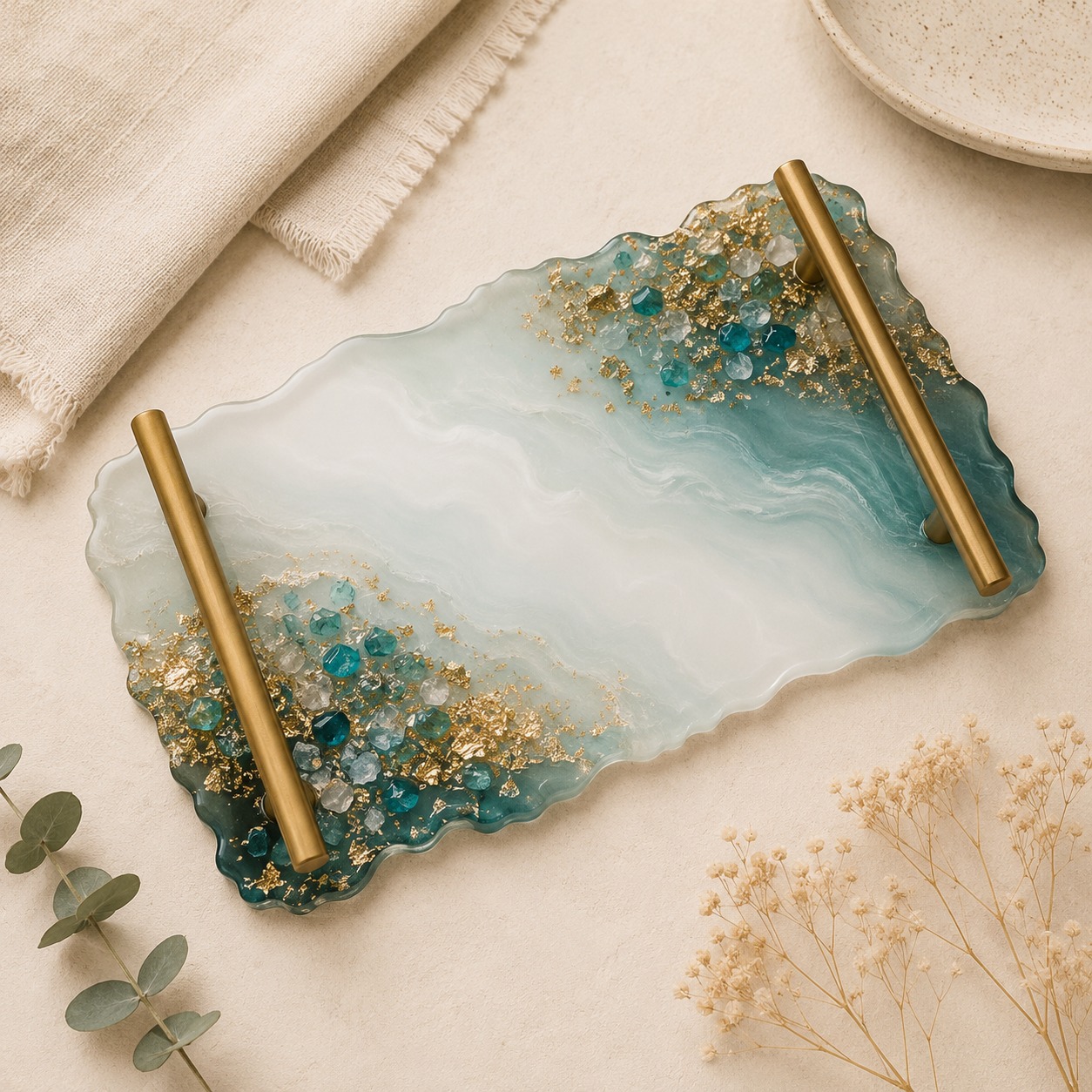 Resin Serving Tray